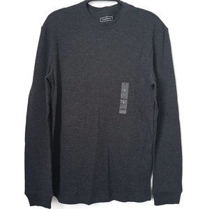 Club Room Men's Dark Gray Thermal Shirt, S - NWT